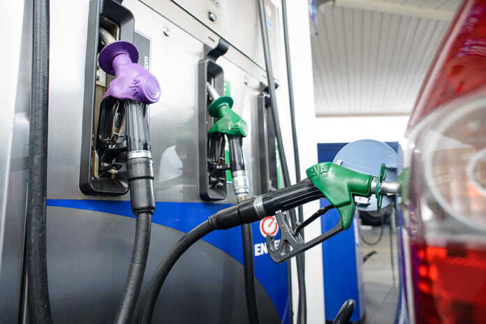 Spending on fuel drops
