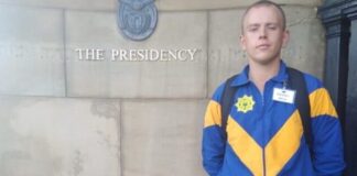 Tristan Chowles, 23, a police trainee on a 9-month Basic Police Learning Development Programme
