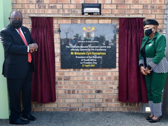 Centre opened by Ramaphosa closed